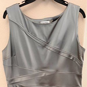 Silver Calvin Klein Dress